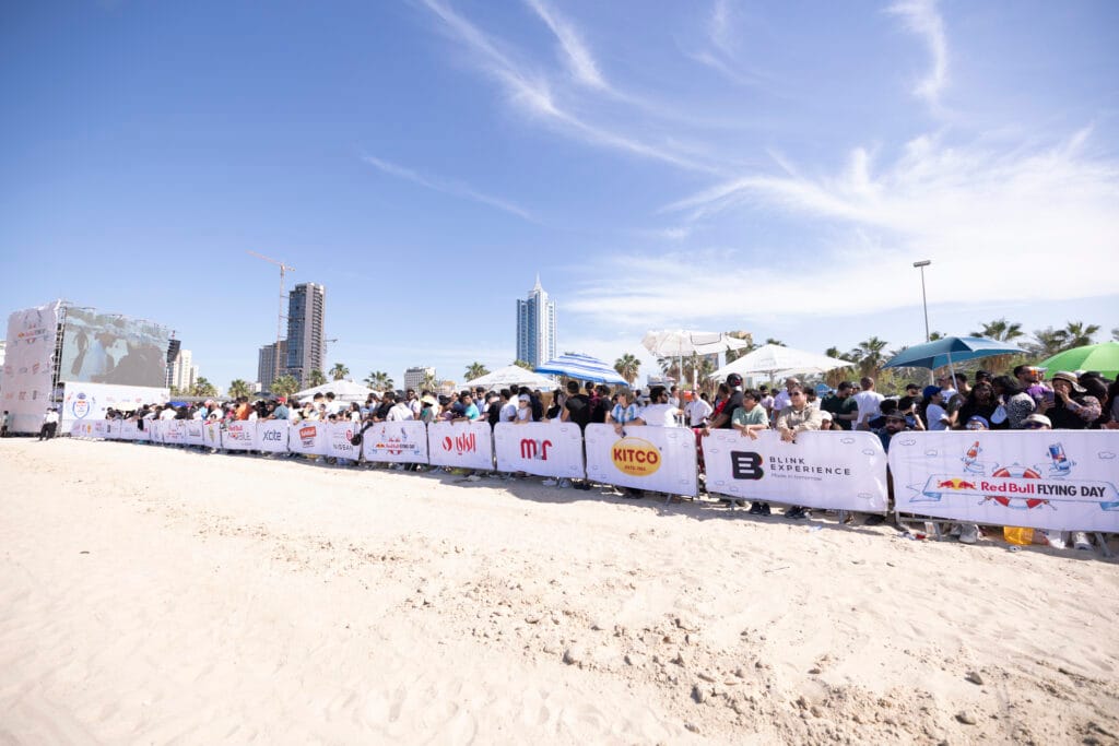 Red Bull Flying Day crowd.