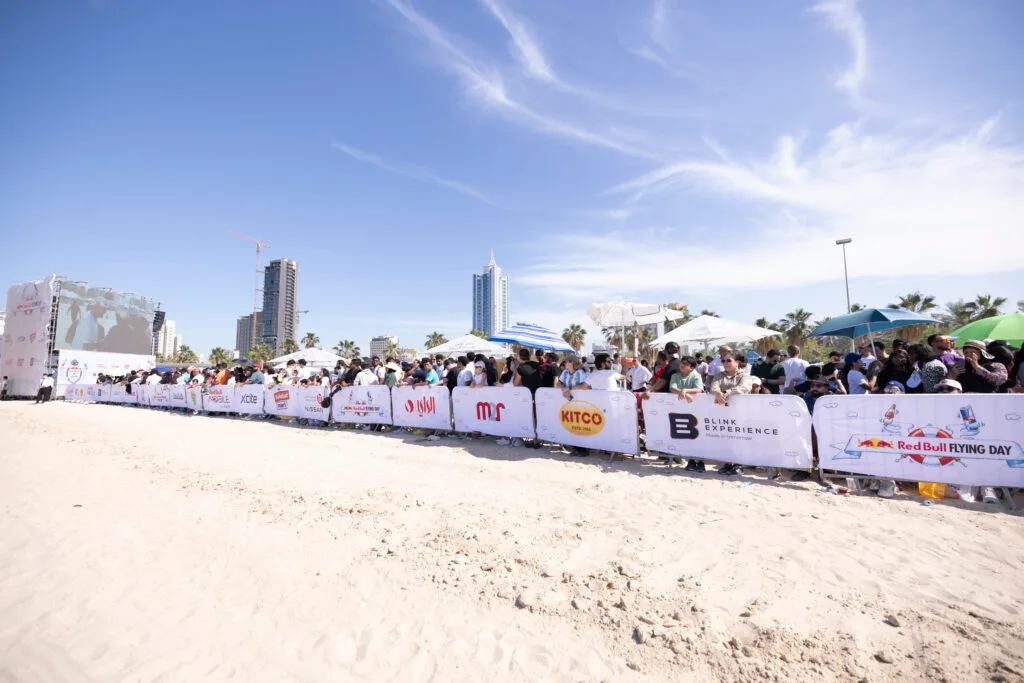 Red Bull Flying Day crowd.