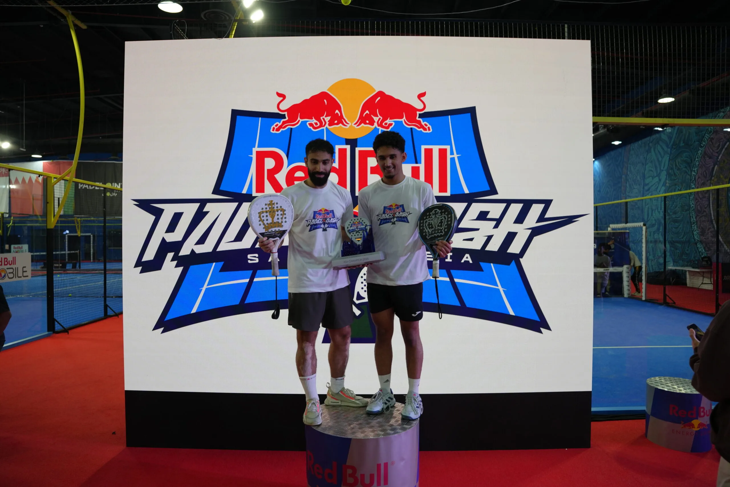 Red Bull Padel winners.