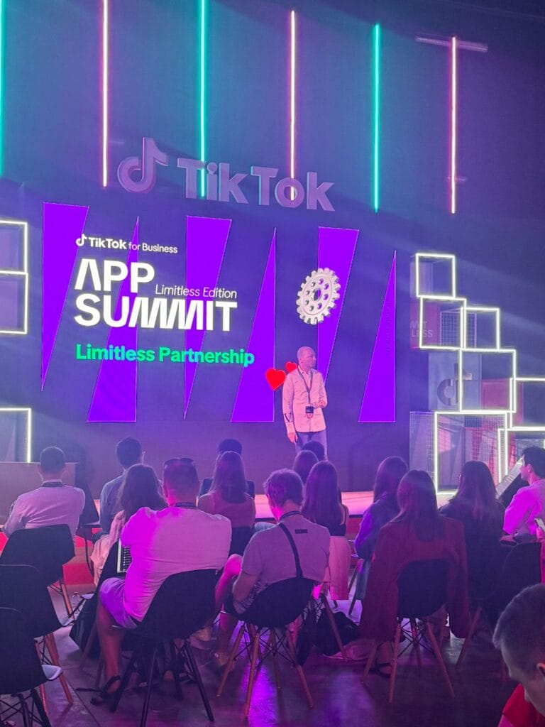TikTok App Summit presentation.