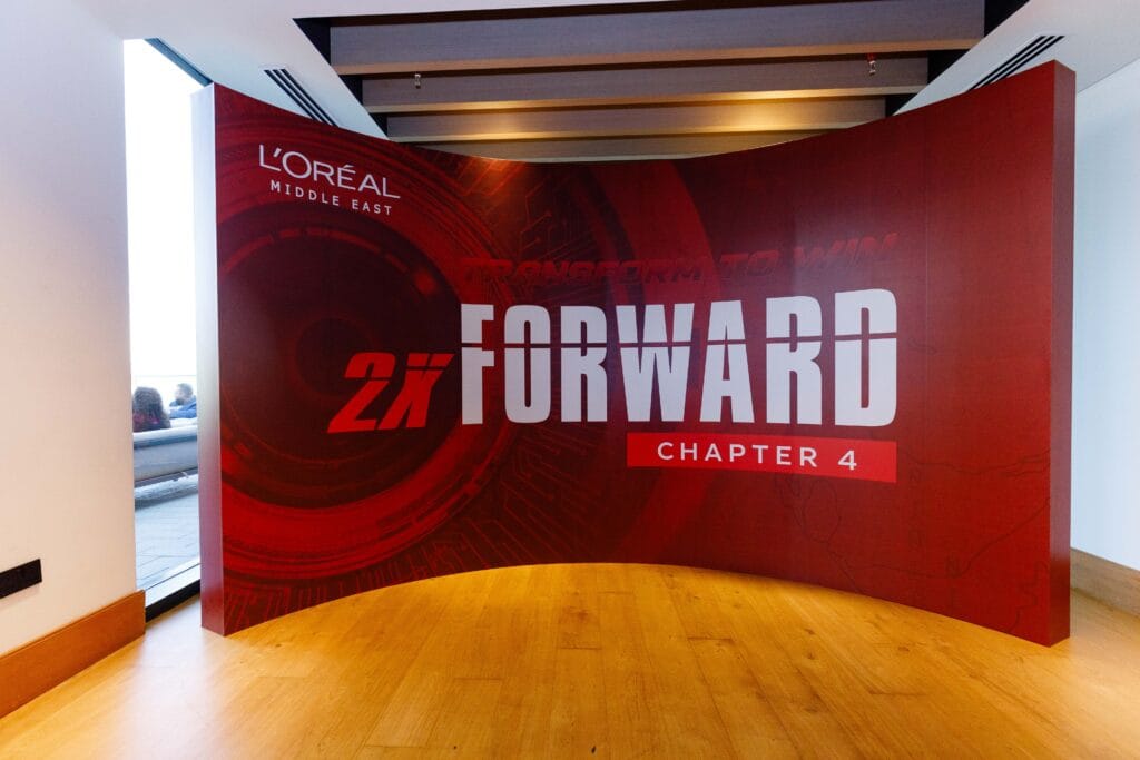 L'Oréal Middle East: 2x Forward.