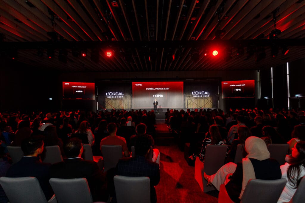 L'Oréal Middle East conference.