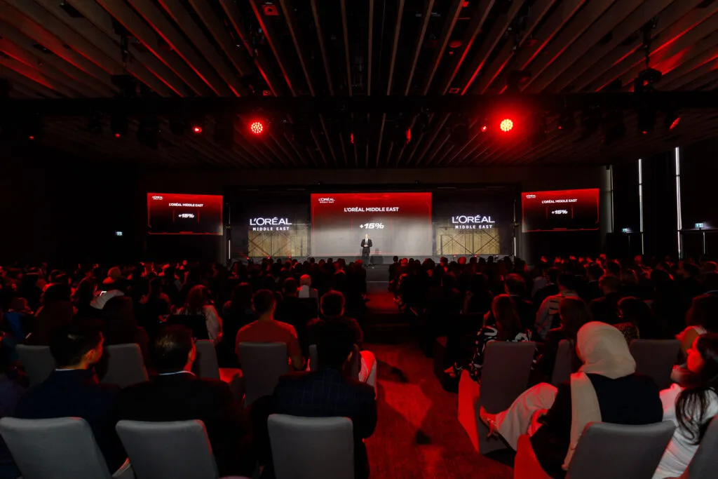 L'Oréal Middle East conference.