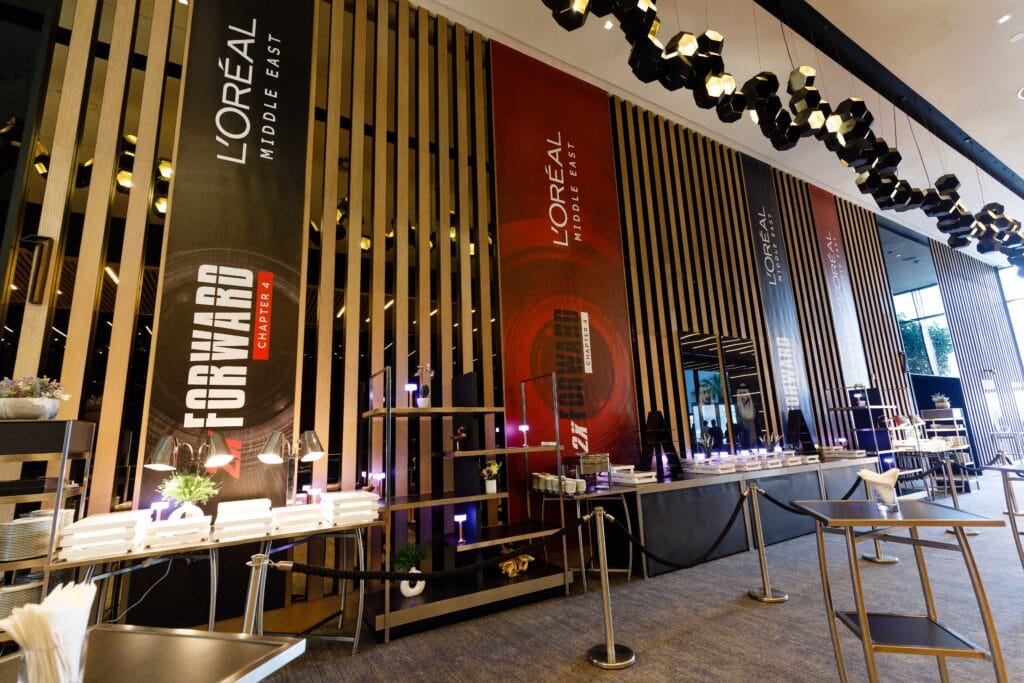 L'Oréal Middle East event.